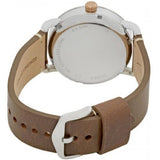 Buy Shop Fossil The Commuter Twist Black Dial Brown Leather Strap Watch for Men - ME1165 USA Online