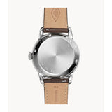 Buy Shop Fossil The Commuter Twist Black Dial Brown Leather Strap Watch for Men - ME1165 USA Online