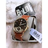 Buy Shop Fossil The Commuter Twist Black Dial Brown Leather Strap Watch for Men - ME1166 USA Online