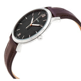 Buy Shop Fossil The Minimalist 3H Black Dial Brown Leather Strap Watch for Men - FS5464 USA Online