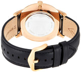 Buy Shop Fossil The Minimalist Black Dial Black Leather Strap Watch for Men - FS5376 USA Online