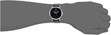 Buy Shop Fossil The Minimalist Carbon Series Black Dial Black Leather Strap Watch for Men - FS5497 USA Online