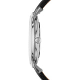 Buy Shop Fossil The Minimalist Carbon Series Black Dial Black Leather Strap Watch for Men - FS5497 USA Online