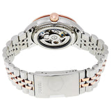 Buy Shop Fossil Townsman Automatic Skeleton White Dial Two Tone Steel Strap Watch for Men - ME3075 USA Online
