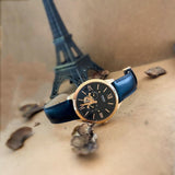 Buy Shop Fossil Townsman Automatic Black Dial Black Leather Strap Watch for Men - ME3170 USA Online