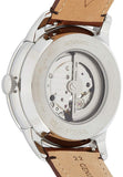 Buy Shop Fossil Townsman Automatic Blue Dial Brown Leather Strap Watch for Men - ME3110 USA Online