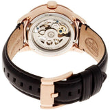 Buy Shop Fossil Townsman Automatic Skeleton Black Dial Black Leather Strap Watch for Men - ME3084 USA Online