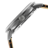 Buy Shop Fossil Townsman Automatic Skeleton Black Dial Brown Leather Strap Watch for Men - ME3181 USA Online