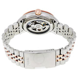 Buy Shop Fossil Townsman Automatic Skeleton White Dial Two Tone Steel Strap Watch for Men - ME3075 USA Online