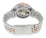 Buy Shop Fossil Townsman Automatic Skeleton White Dial Two Tone Steel Strap Watch for Men - ME3075 USA Online