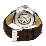 Buy Shop Fossil Townsman Automatic White Dial Brown Leather Strap Watch for Men - ME3064 USA Online