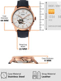 Buy Shop Fossil Townsman Automatic White Dial Navy Blue Leather Strap Watch for Men - ME3171 USA Online