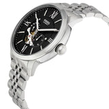 Buy Shop Fossil Townsman Black Dial Silver Steel Strap Watch for Men - ME3107 USA Online