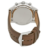 Buy Shop Fossil Townsman Chronograph Black Dial Brown Leather Strap Watch for Men - FS5280 USA Online
