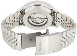 Buy Shop Fossil Townsman Black Dial Silver Steel Strap Watch for Men - ME3107 USA Online