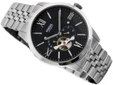 Buy Shop Fossil Townsman Black Dial Silver Steel Strap Watch for Men - ME3107 USA Online
