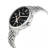 Buy Shop Fossil Townsman Black Dial Silver Steel Strap Watch for Men - ME3107 USA Online