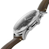 Buy Shop Fossil Townsman Chronograph Black Dial Brown Leather Strap Watch for Men - FS5280 USA Online