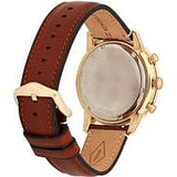 Buy Shop Fossil Townsman Chronograph Black Dial Brown Leather Strap Watch for Men - FS5338 USA Online