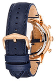 Buy Shop Fossil Townsman Chronograph Blue Dial Blue Leather Strap Watch for Men - FS5436 USA Online