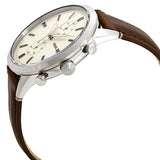 Buy Shop Fossil Pilot Chronograph White Dial Brown Leather Strap Watch for Men - FS5146 USA Online