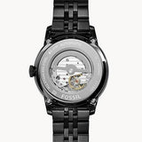 Buy Shop Fossil Townsman Multi Function Mechanical Black Dial Black Steel Strap Watch for Men - ME3062 USA Online