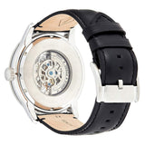Buy Shop Fossil Townsman Skeleton Black Dial Black Leather Strap Watch for Men - ME3153 USA Online