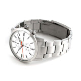 Buy Shop Fossil Townsman White Dial Silver Steel Strap Watch for Men - FS5346 USA Online