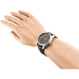 Buy Shop Fossil Twist Chronograph Multifunction Taupe Dial Brown Leather Strap Watch for Men - ME1098 USA Online