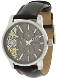 Buy Shop Fossil Twist Chronograph Multifunction Taupe Dial Brown Leather Strap Watch for Men - ME1098 USA Online