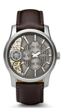 Buy Shop Fossil Twist Chronograph Multifunction Taupe Dial Brown Leather Strap Watch for Men - ME1098 USA Online