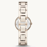 Buy Shop Fossil Virginia Pink Dial Pink Steel Strap Watch for Women - ES4482 USA Online