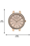 Buy Shop Fossil Virginia Pink Dial Pink Steel Strap Watch for Women - ES4482 USA Online