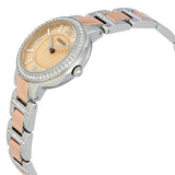 Buy Shop Fossil Virginia Rose Gold Dial Two Tone Steel Strap Watch for Women - ES3405 USA Online