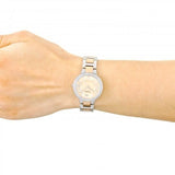 Buy Shop Fossil Virginia Rose Gold Dial Two Tone Steel Strap Watch for Women - ES3405 USA Online
