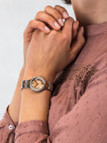 Buy Shop Fossil Virginia Rose Gold Dial Two Tone Steel Strap Watch for Women - ES3405 USA Online