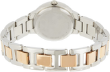 Buy Shop Fossil Virginia Rose Gold Dial Two Tone Steel Strap Watch for Women - ES3405 USA Online