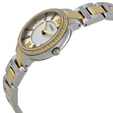 Buy Shop Fossil Virginia Silver Dial Two Tone Steel Strap Watch for Women - ES3503 USA Online