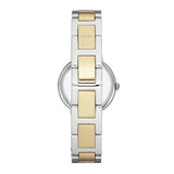 Buy Shop Fossil Virginia Silver Dial Two Tone Steel Strap Watch for Women - ES3503 USA Online