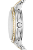 Buy Shop Fossil Virginia Silver Dial Two Tone Steel Strap Watch for Women - ES3503 USA Online