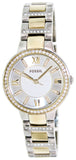 Buy Shop Fossil Virginia Silver Dial Two Tone Steel Strap Watch for Women - ES3503 USA Online