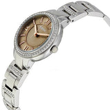 Buy Shop Fossil Virginia Taupe Dial Silver Steel Strap Watch for Women - ES4147 USA Online