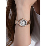 Buy Shop Fossil Virginia White Dial Rose Gold Steel Strap Watch for Women - ES3284 USA Online