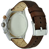 Buy Shop Fossil Wakefield Black Dial Brown Leather Strap Watch for Men - CH2944 USA Online