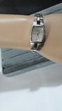 Buy Shop Fossil Wallace Designer Silver Dial Silver Steel Strap Watch for Women - ES3057 USA Online