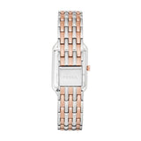 Buy Shop Fossil Raquel Three Hand White Dial Two Tone Steel Strap Watch For Women - ES5222 USA Online
