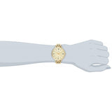 Buy Shop Fossil Jacqueline White Dial Gold Steel Strap Watch for Women - ES3434 USA Online