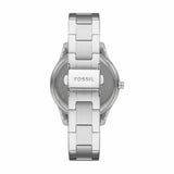 Buy Shop Fossil Stella Sport Multifunction Silver Dial Silver Steel Strap Watch for Women - ES5108 USA Online