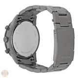 Buy Shop Fossil Townsman Chronograph Black Dial Silver Steel Strap Watch for Men - FS5349 USA Online