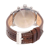 Buy Shop Fossil Pilot Chronograph White Dial Brown Leather Strap Watch for Men - FS5146 USA Online